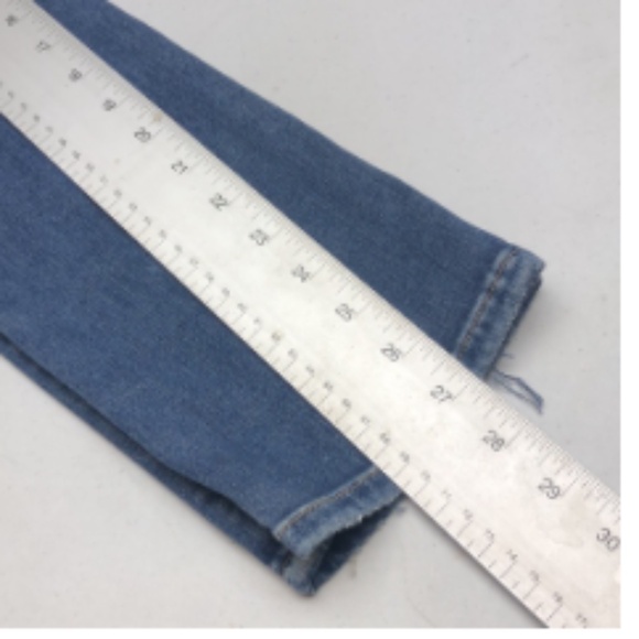 NWT VINTAGE SILVER ISBISTER HIGH-RISE SLIM  JEANS 24x27 ⭐️ - Picture 11 of 12